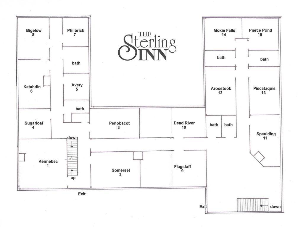 Caratunk The Sterling Inn מראה חיצוני תמונה